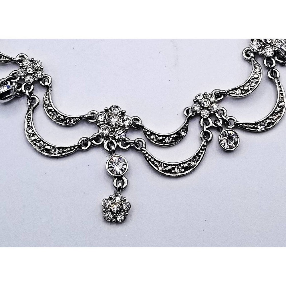 Kenneth Jay Lane Crystal Choker Necklace - image 2